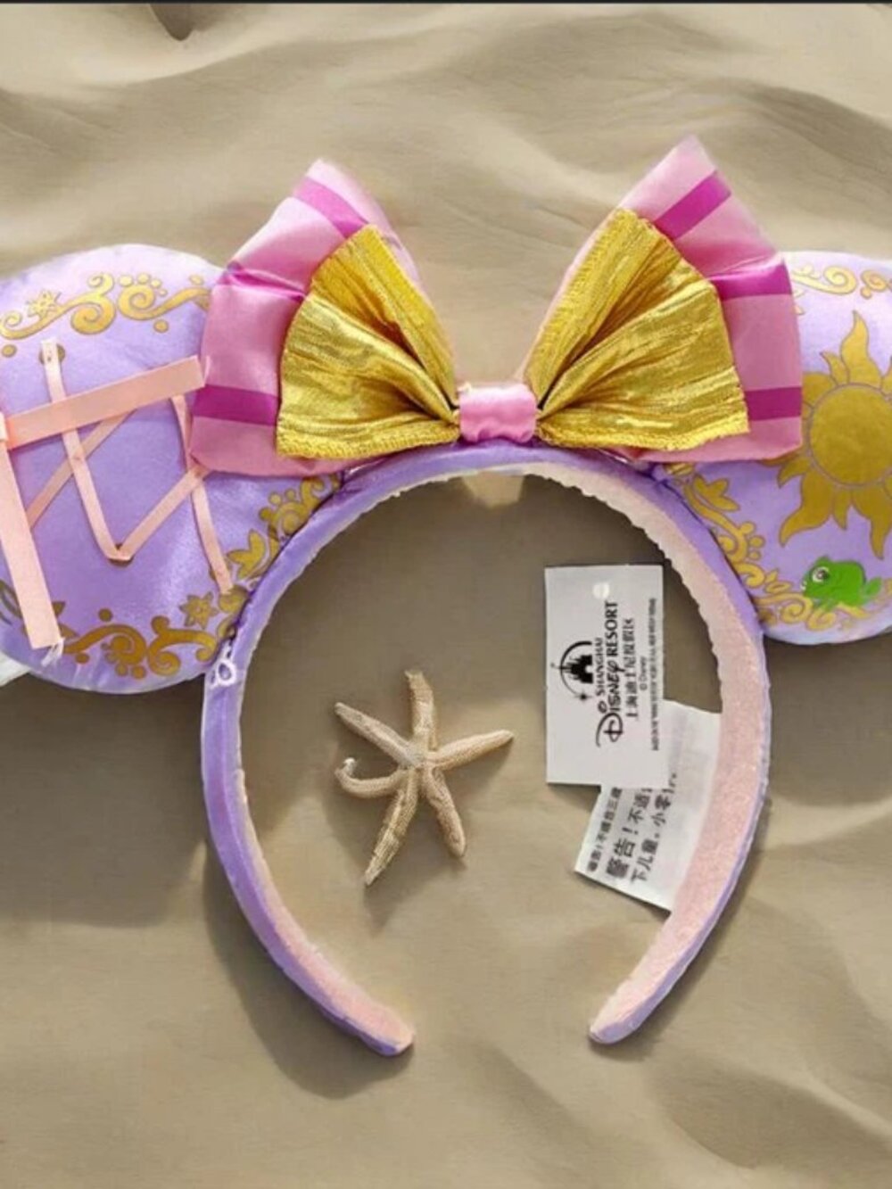 Disney- Parks Rapunzel Tangled Pascal Mickey Mouse Ears Minnie Headband 2025